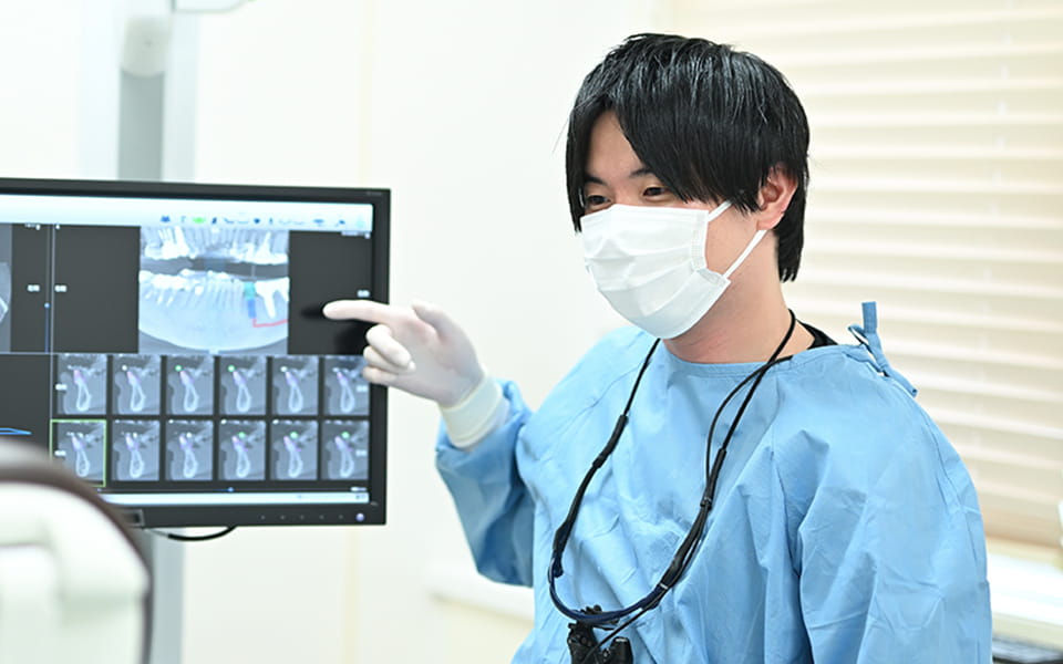 検査と無料カウンセリング。長野県松本市女鳥羽の歯科・歯医者でインプラント治療なら平沼歯科医院へご相談を