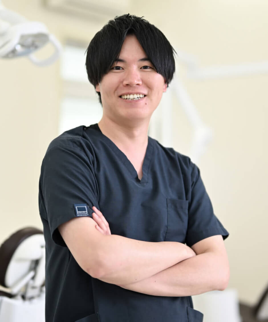 副院長 平沼 佳朗。長野県松本市女鳥羽の歯科・歯医者でインプラント治療なら平沼歯科医院へご相談を